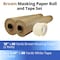 Idl Packaging 18in x 60 yd Masking Paper and 1 1/2in x 60 yd GP Masking Tape, for Covering, 2PK 2x GPH-18, 4457-112 - alternate 4